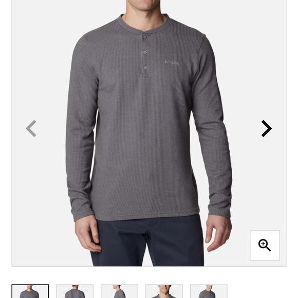 Men’s Pine Peak Waffle Henley - Picture 13 of 13